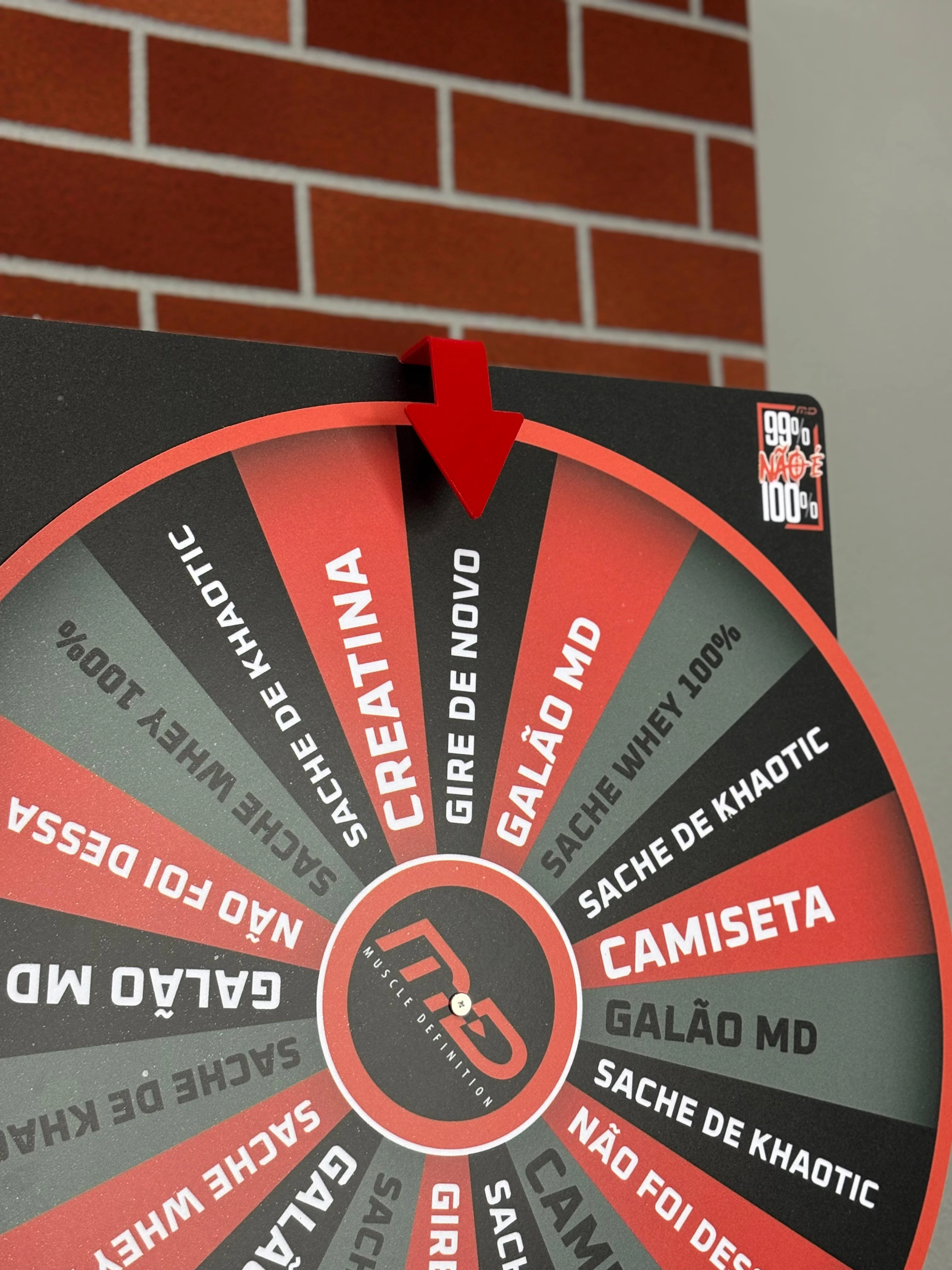 DISPLAY ROLETA PROMOCIONAL PERSONALIZADA Imagem